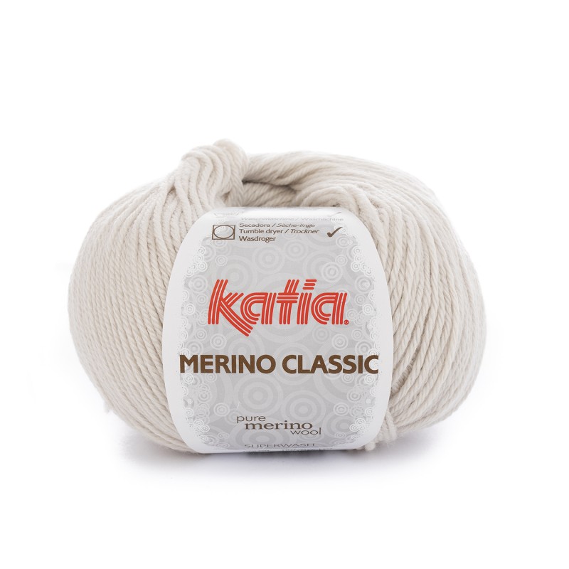 LANA MERINO CLASSIC 52% Merino Superwash - 48% Acrílico 100g