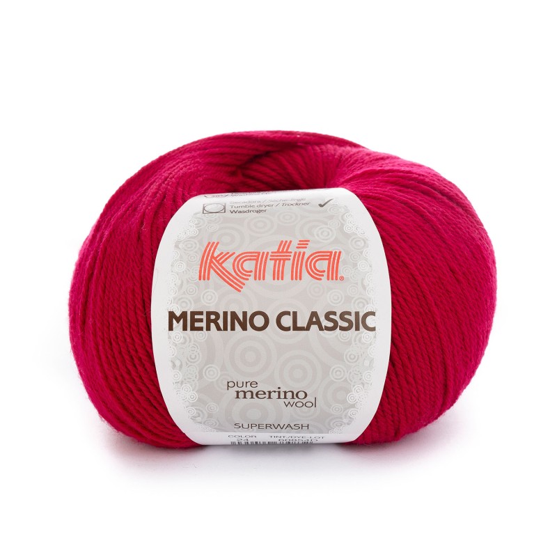 LANA MERINO CLASSIC 52% Merino Superwash - 48% Acrílico 100g