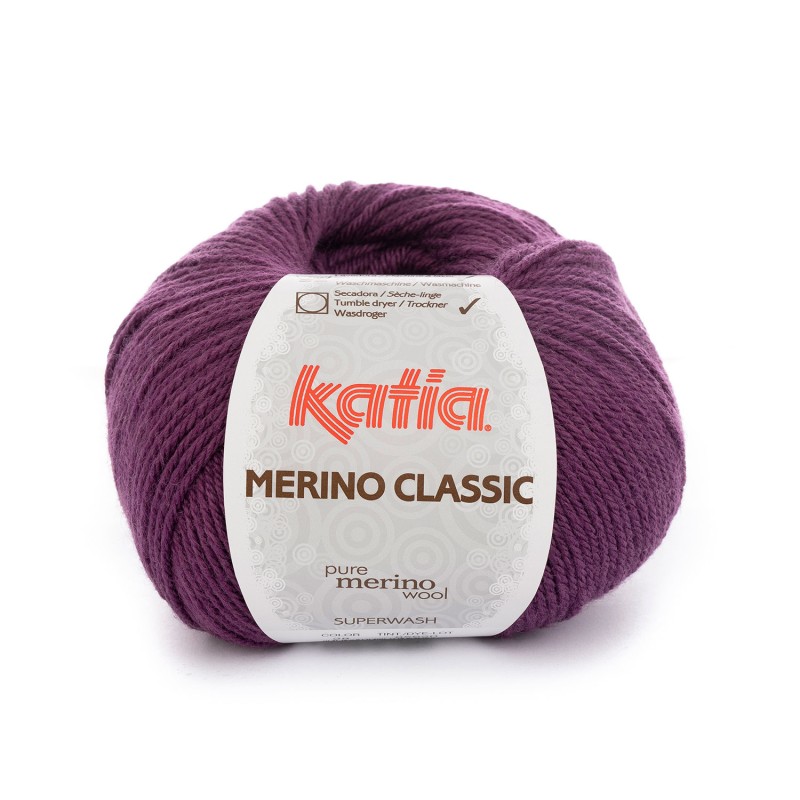 Lana Merino Classic 52% Merino Superwash - 48% Acrílico