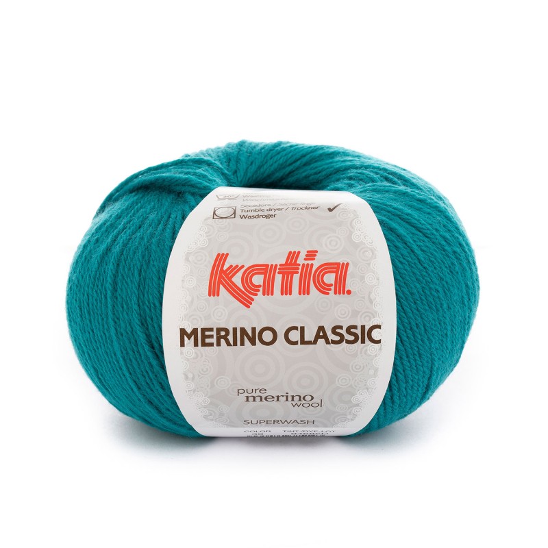 LANA MERINO CLASSIC 52% Merino Superwash - 48% Acrílico 100g