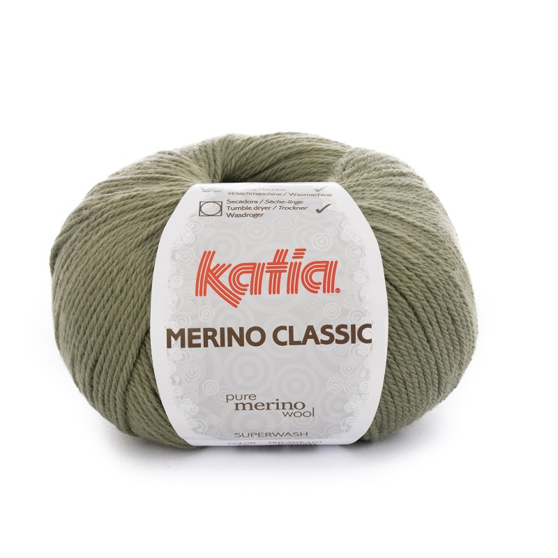 LANA MERINO CLASSIC 52% Merino Superwash - 48% Acrílico 100g
