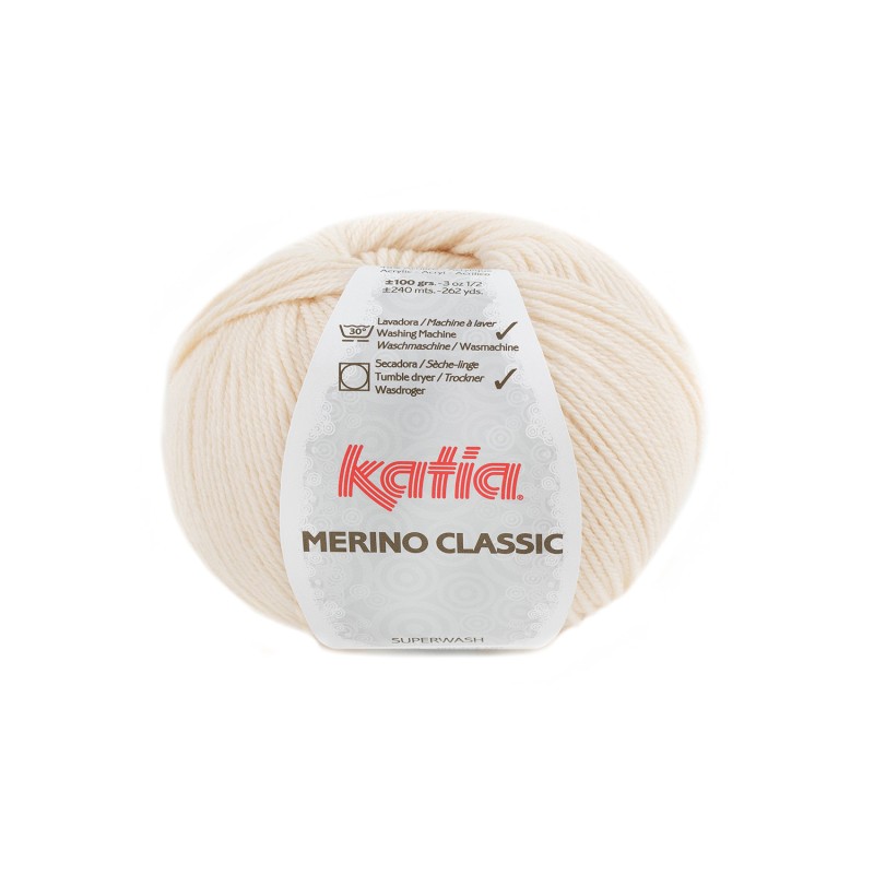Lana Merino Classic 52% Merino Superwash - 48% Acrílico