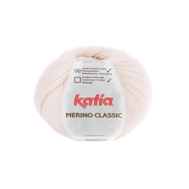 LANA MERINO CLASSIC 52% Merino Superwash - 48% Acrílico 100g