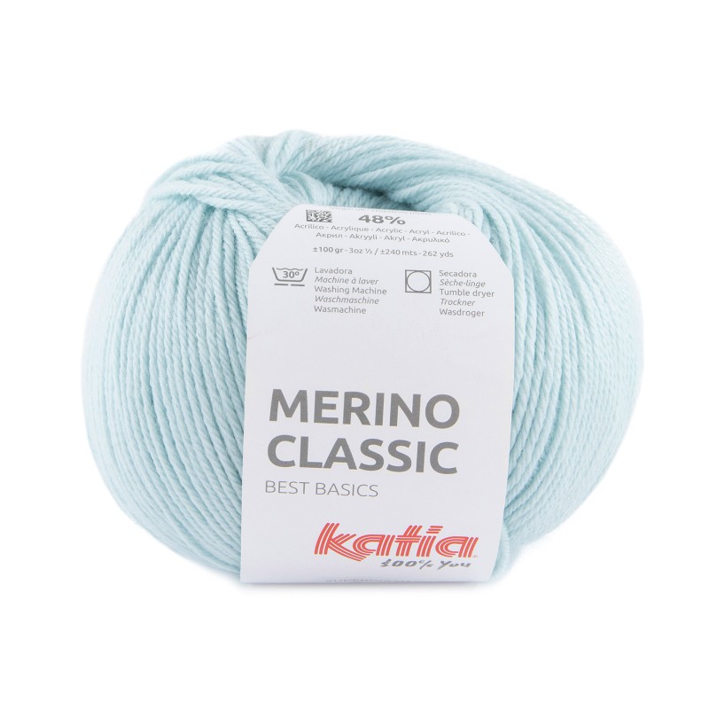 Lana Merino Classic 52% Merino Superwash - 48% Acrílico