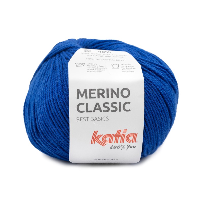 Lana Merino Classic 52% Merino Superwash - 48% Acrílico