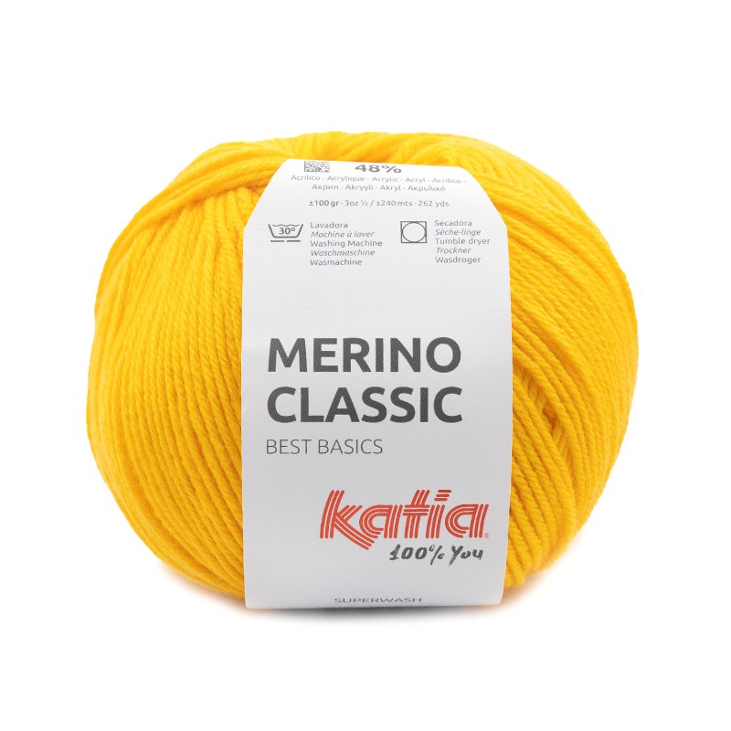 Lana Merino Classic 52% Merino Superwash - 48% Acrílico
