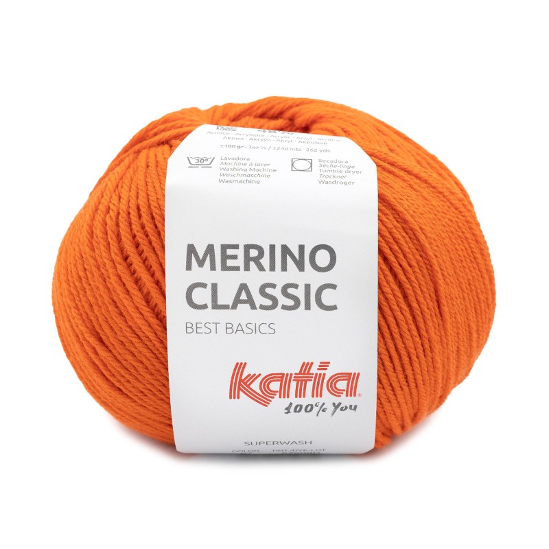 Lana Merino Classic 52% Merino Superwash - 48% Acrílico