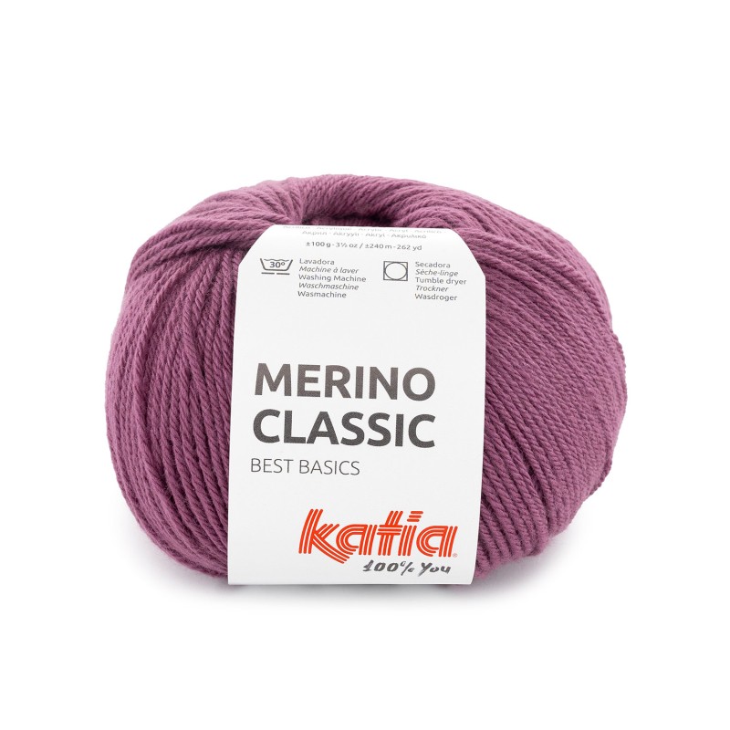 Lana Merino Classic 52% Merino Superwash - 48% Acrílico