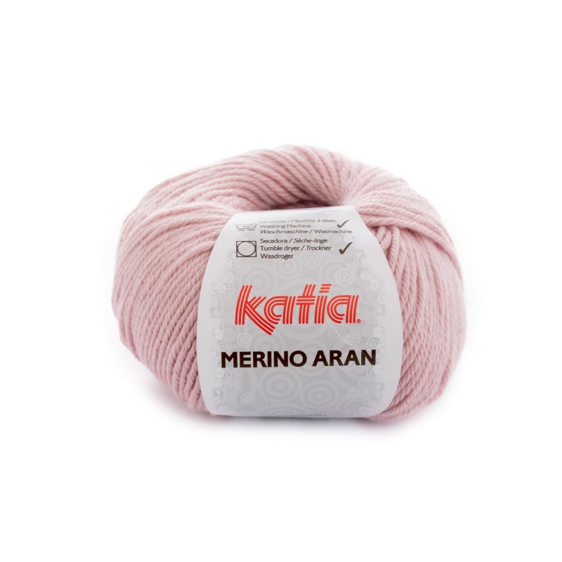 LANA MERINO ARAN 52% Merino Superwash - 48% Acrílico 100 g