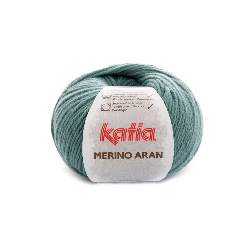LANA MERINO ARAN 52% Merino Superwash - 48% Acrílico 100 g
