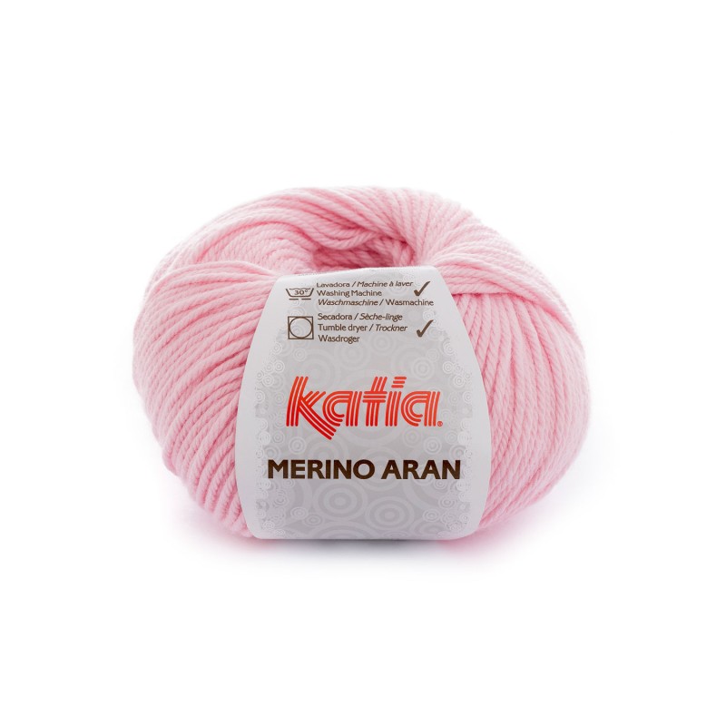 LANA MERINO ARAN 52% Merino Superwash - 48% Acrílico 100 g