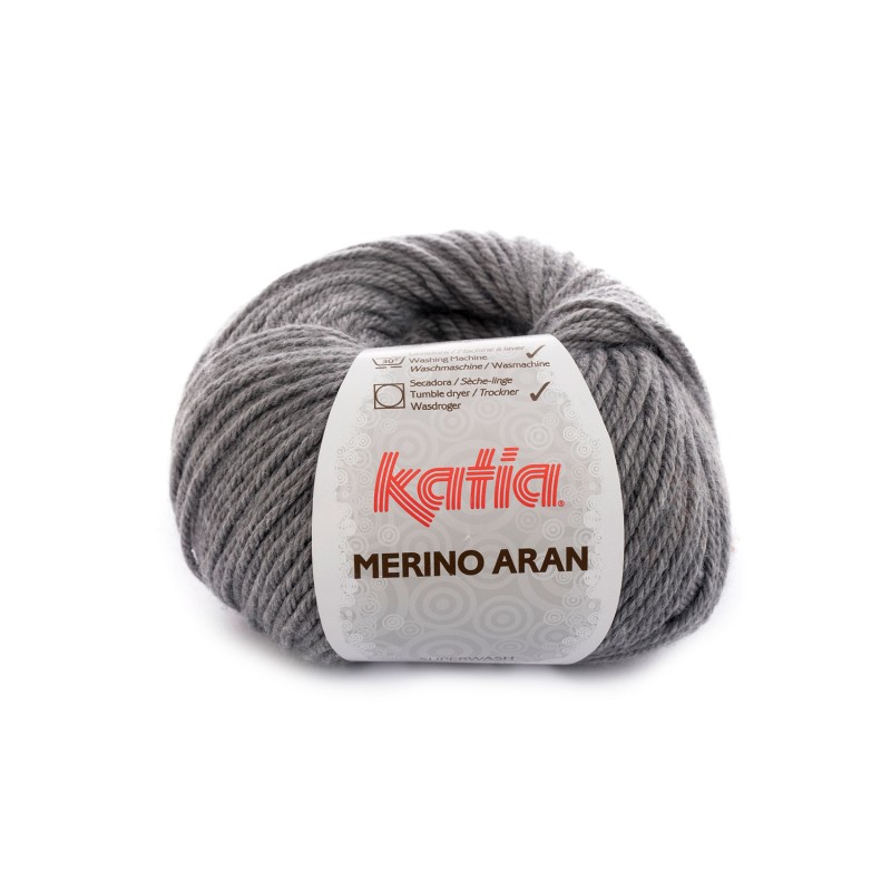 LANA MERINO ARAN 52% Merino Superwash - 48% Acrílico 100 g