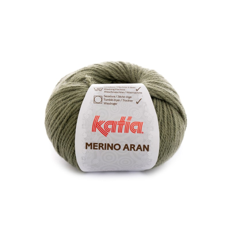 LANA MERINO ARAN 52% Merino Superwash - 48% Acrílico 100 g