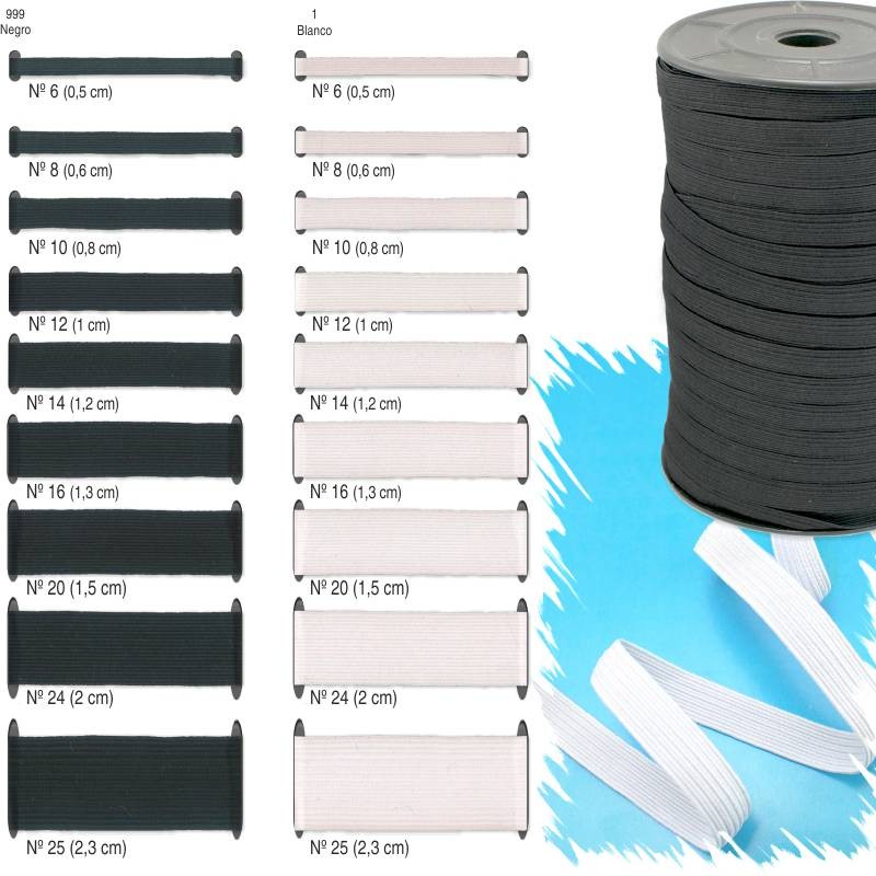 06063-ELASTICO - TRENZA ELASTICA